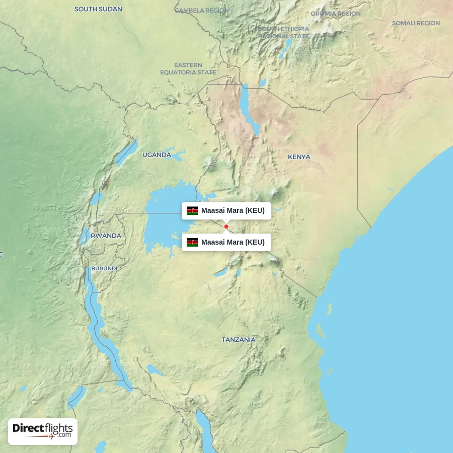 KEU - KEU route map