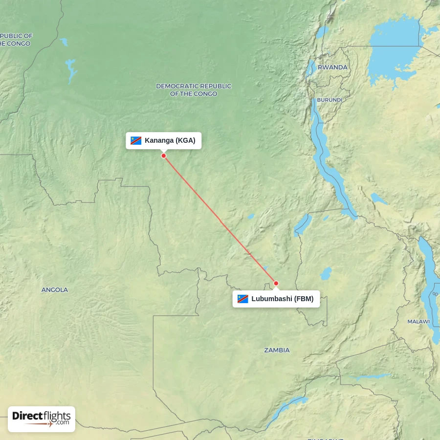 KGA - FBM route map