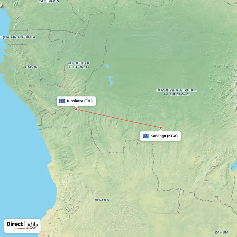 KGA - FIH route map