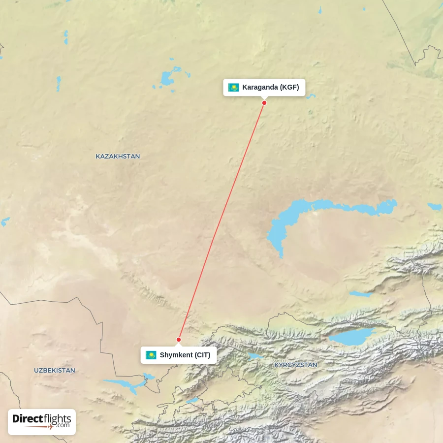 KGF - CIT route map