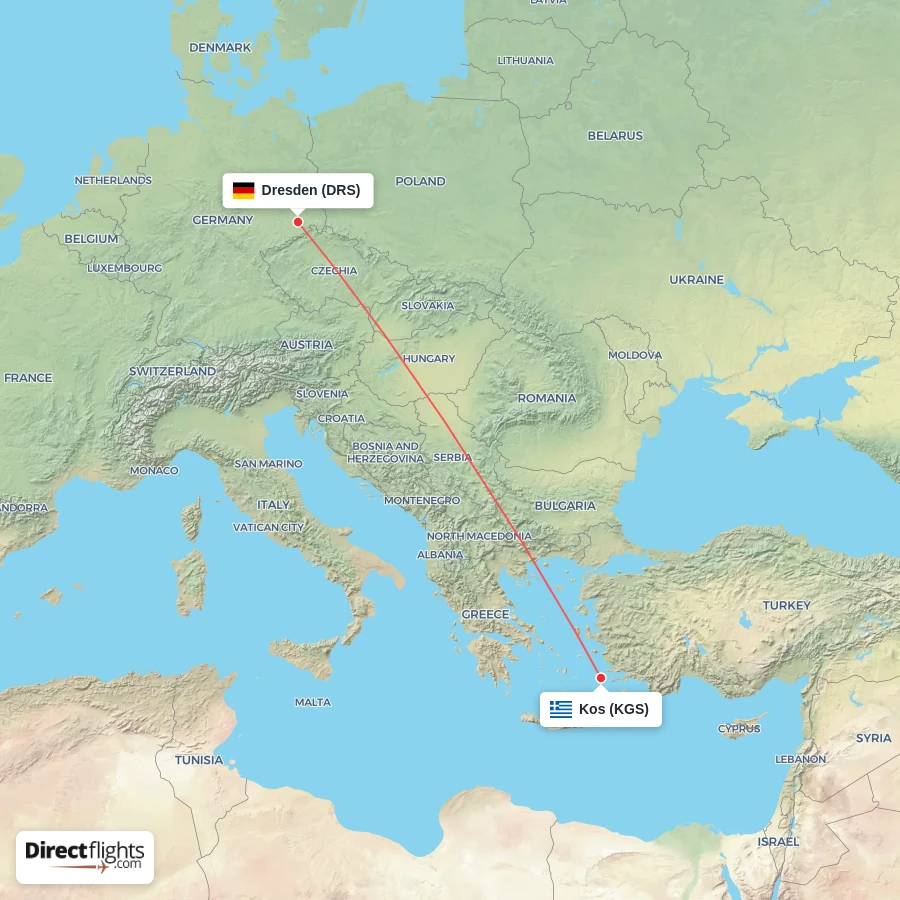 KGS - DRS route map