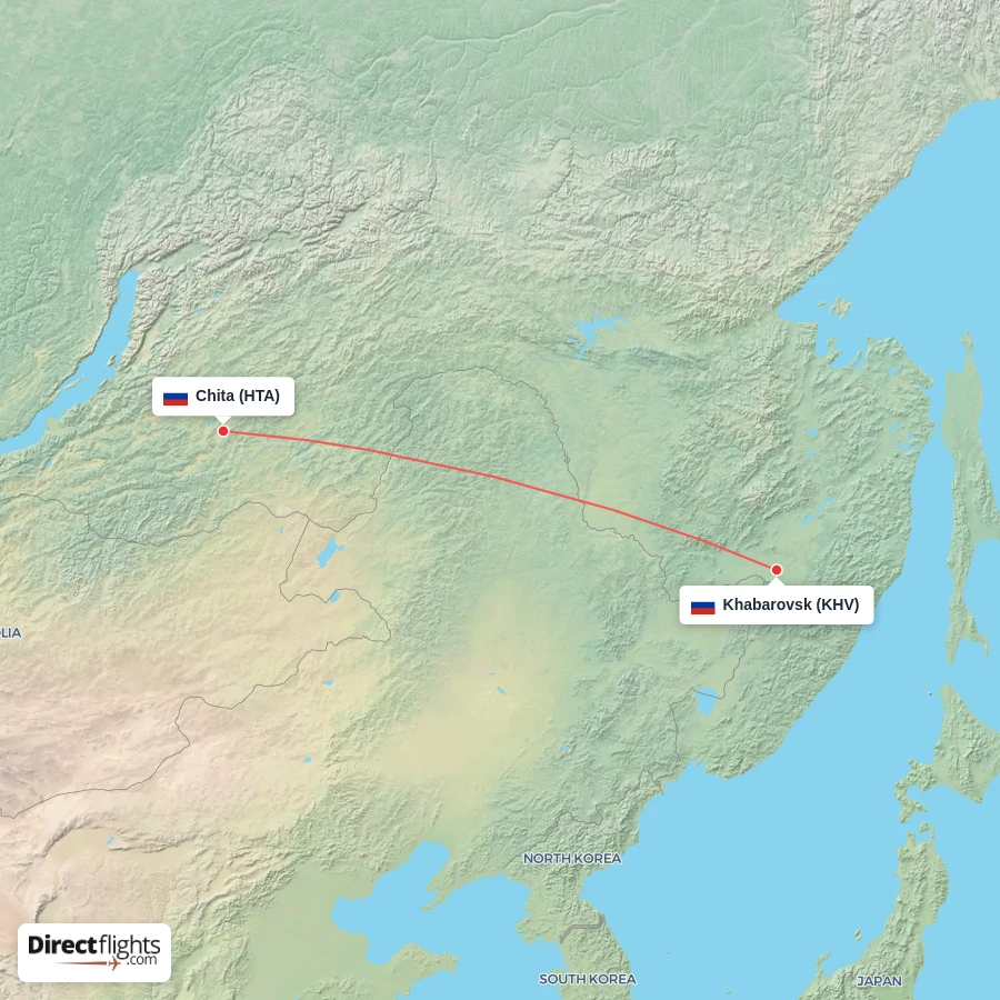 KHV - HTA route map