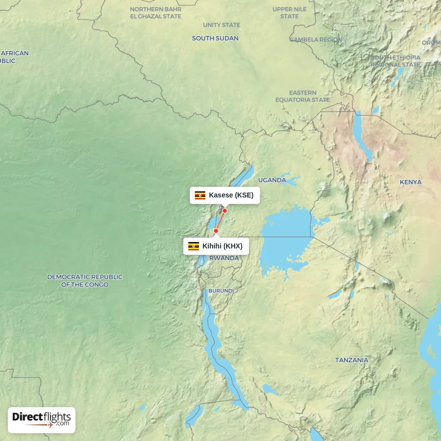 KHX - KSE route map