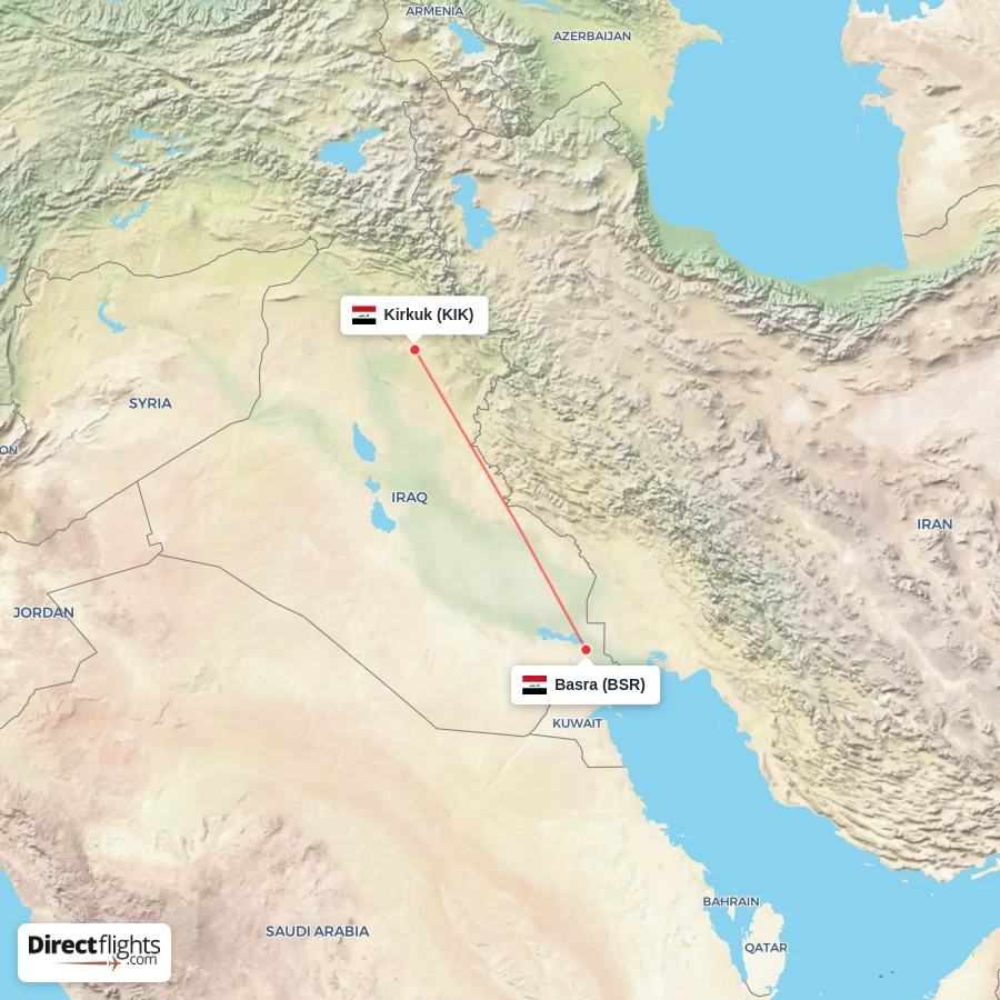 KIK - BSR route map
