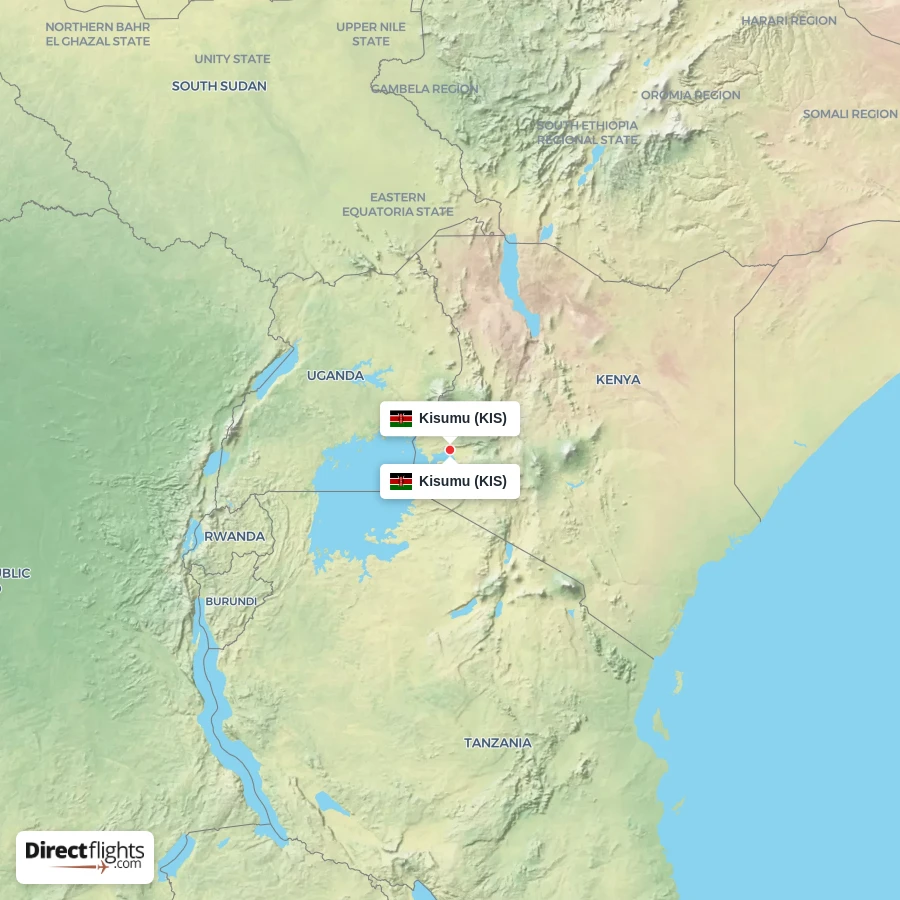 KIS - KIS route map