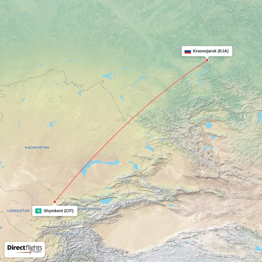 KJA - CIT route map