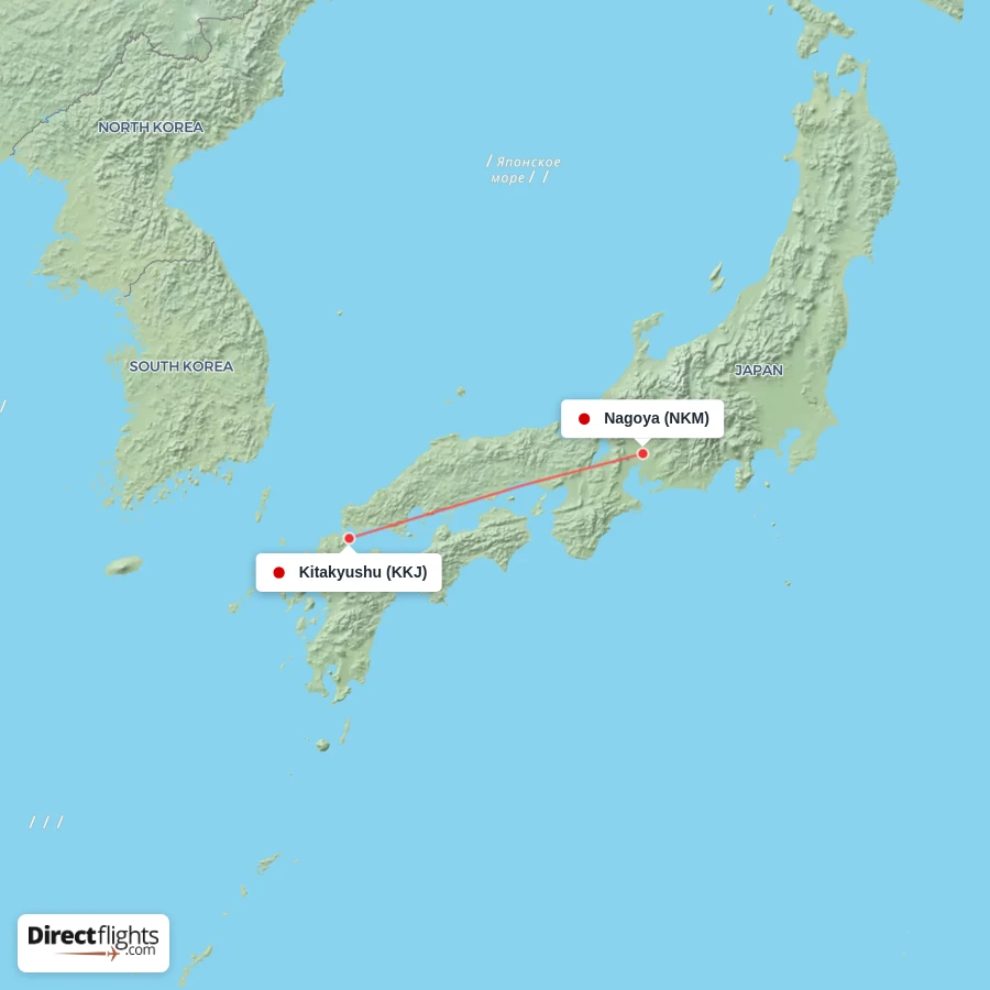 KKJ - NKM route map