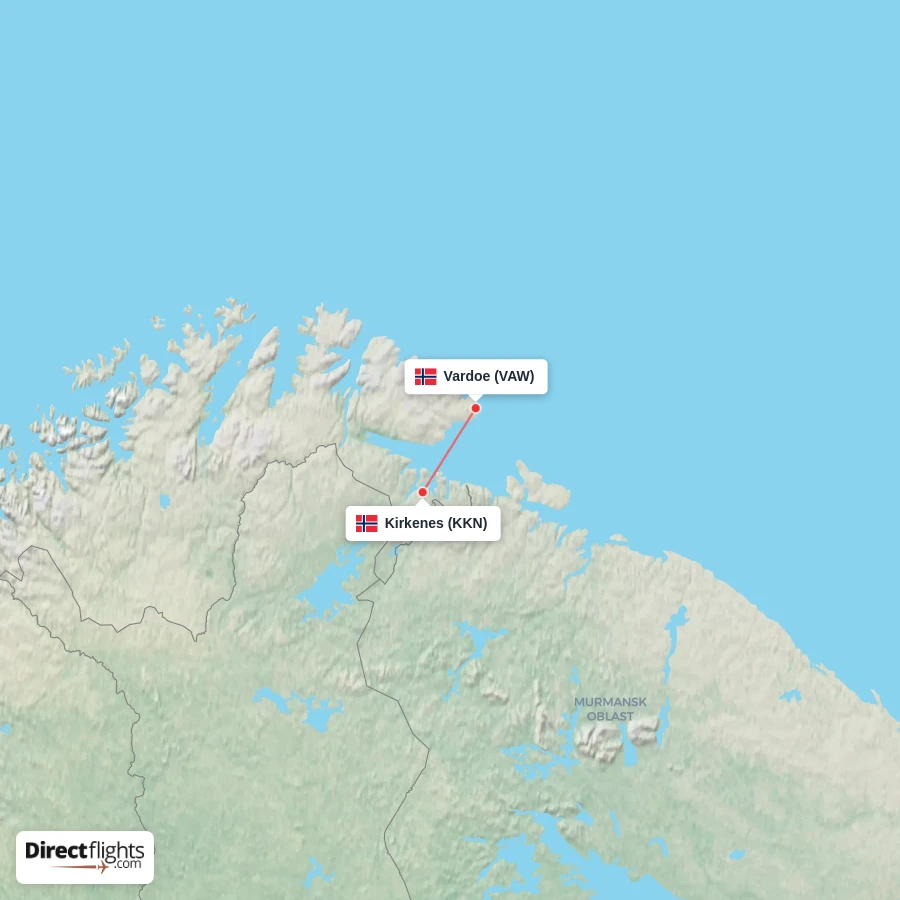 KKN - VAW route map