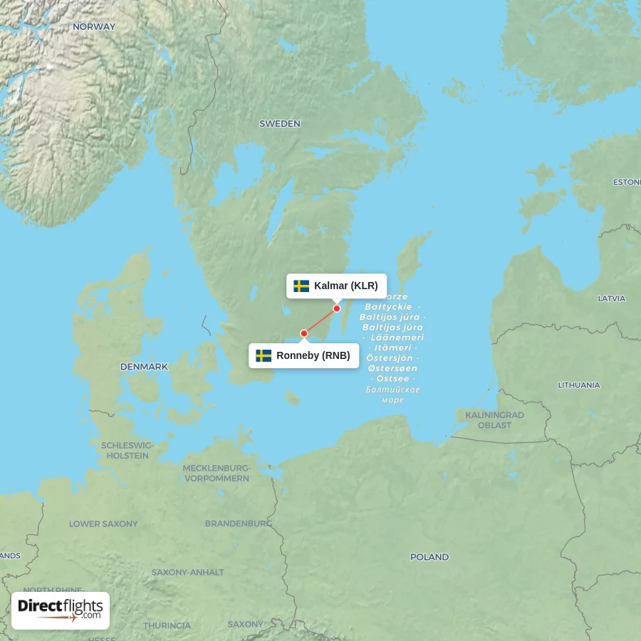 KLR - RNB route map