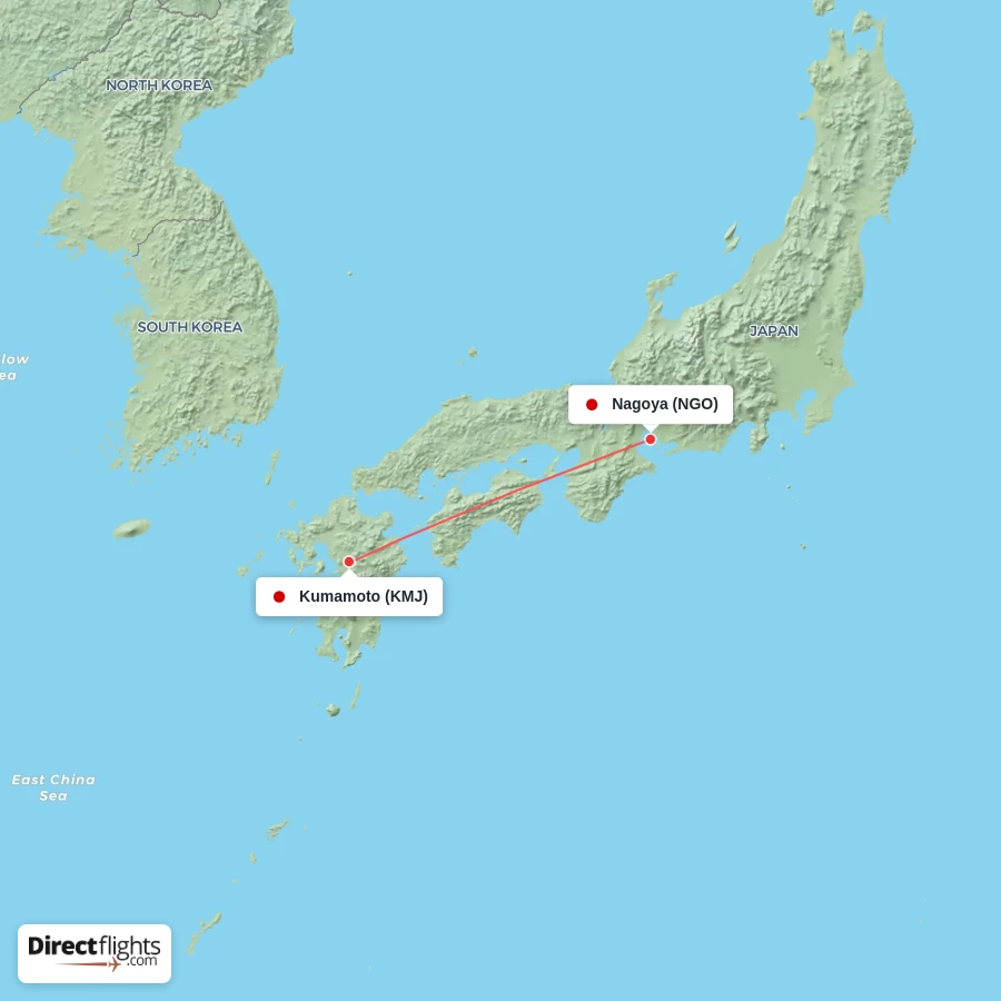 KMJ - NGO route map