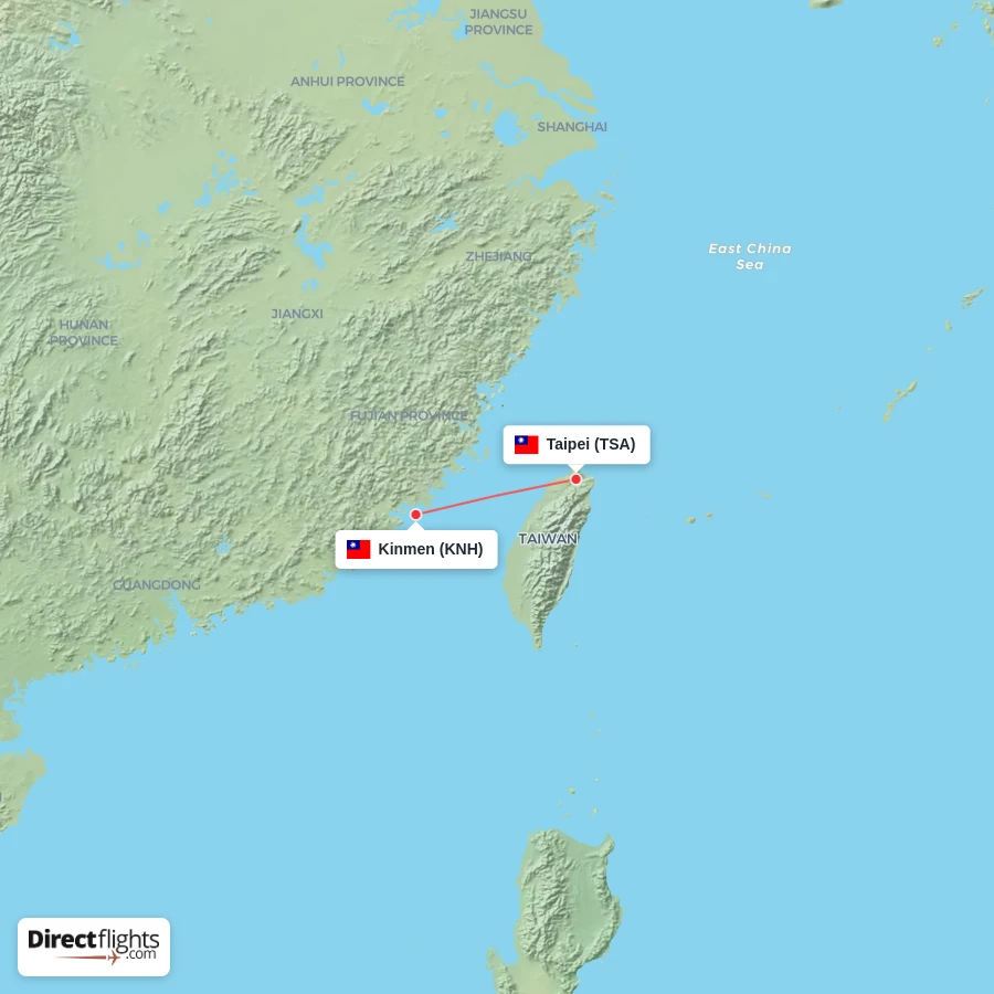 KNH - TSA route map