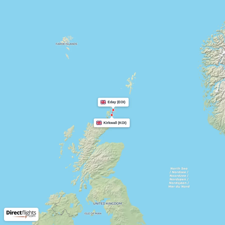 KOI - EOI route map
