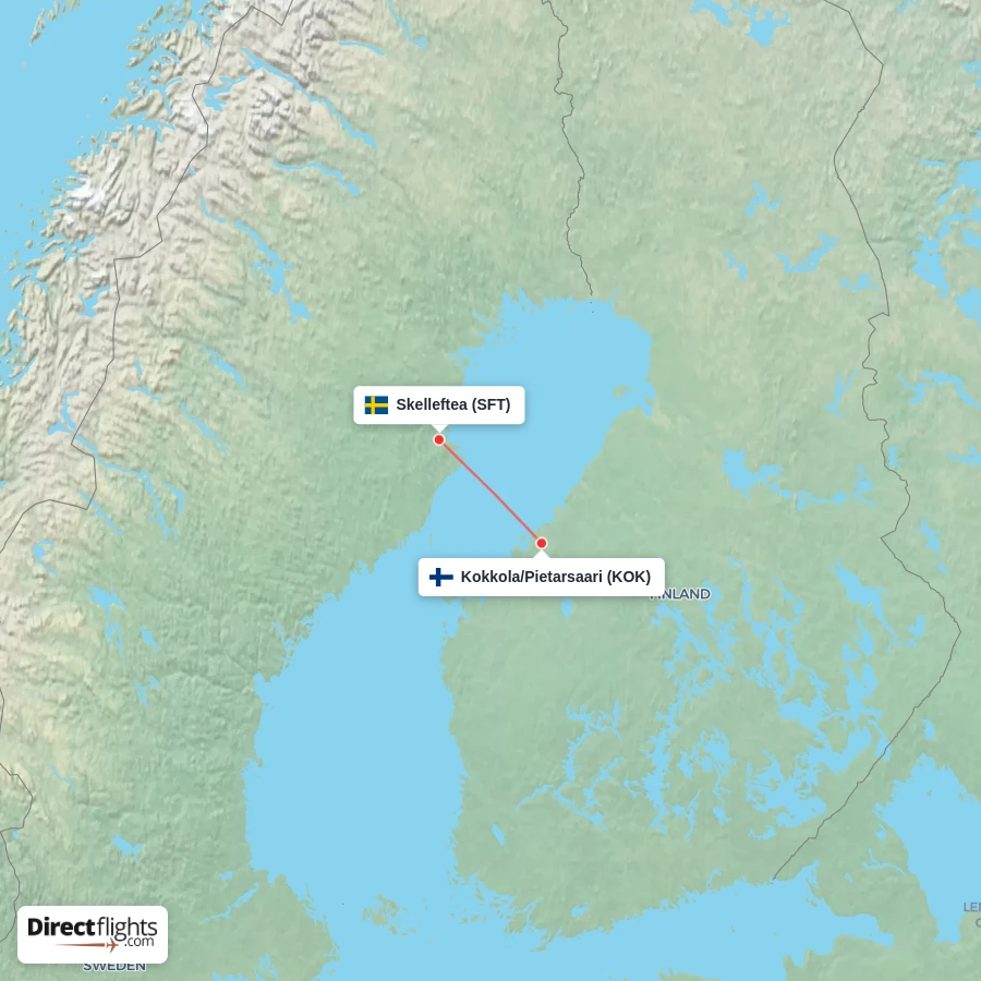 KOK - SFT route map