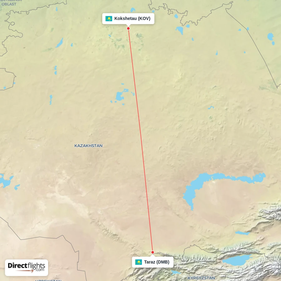 KOV - DMB route map