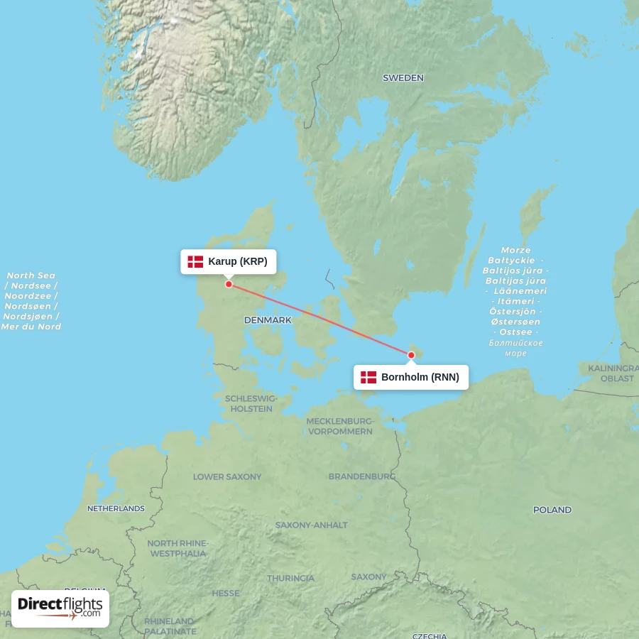 KRP - RNN route map