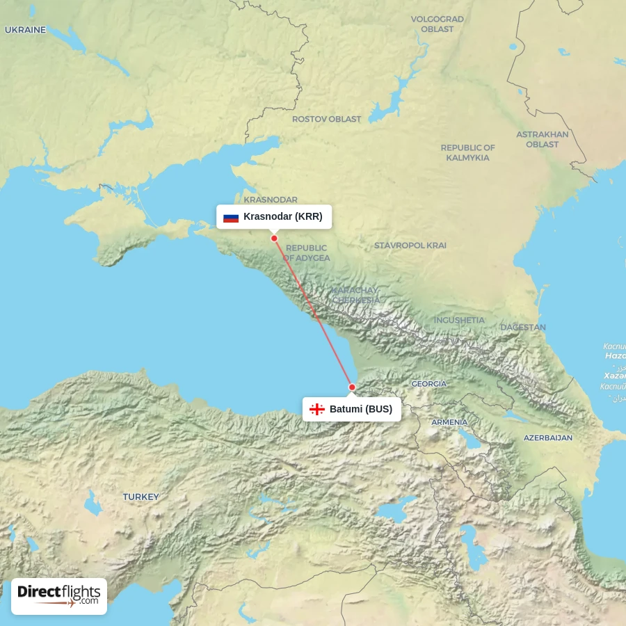 KRR - BUS route map