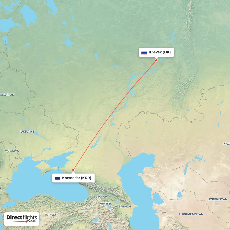 KRR - IJK route map