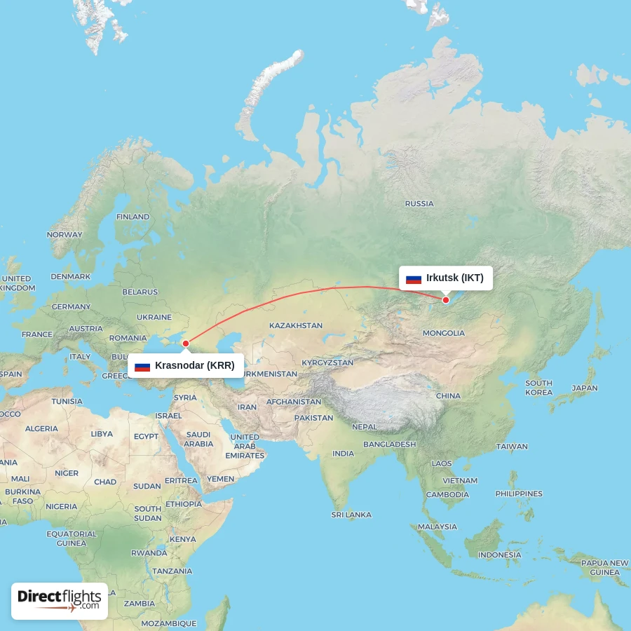 KRR - IKT route map