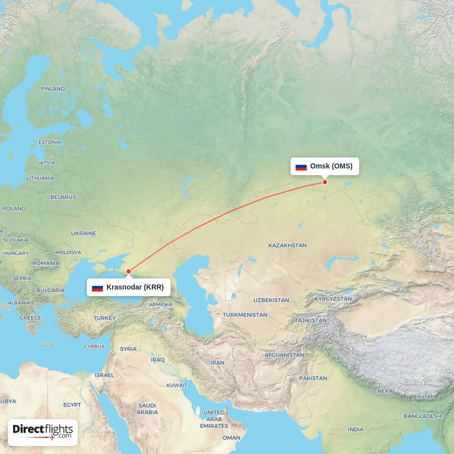 KRR - OMS route map