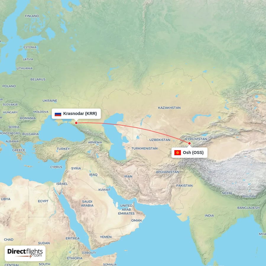 KRR - OSS route map