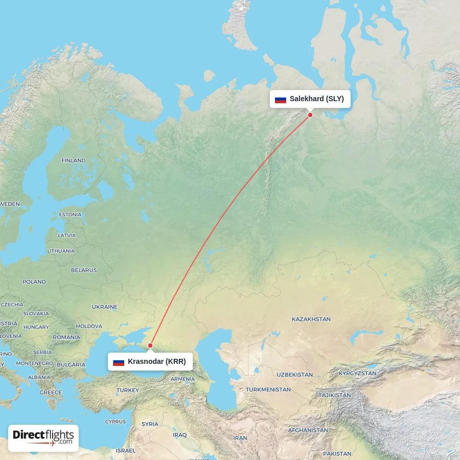 KRR - SLY route map