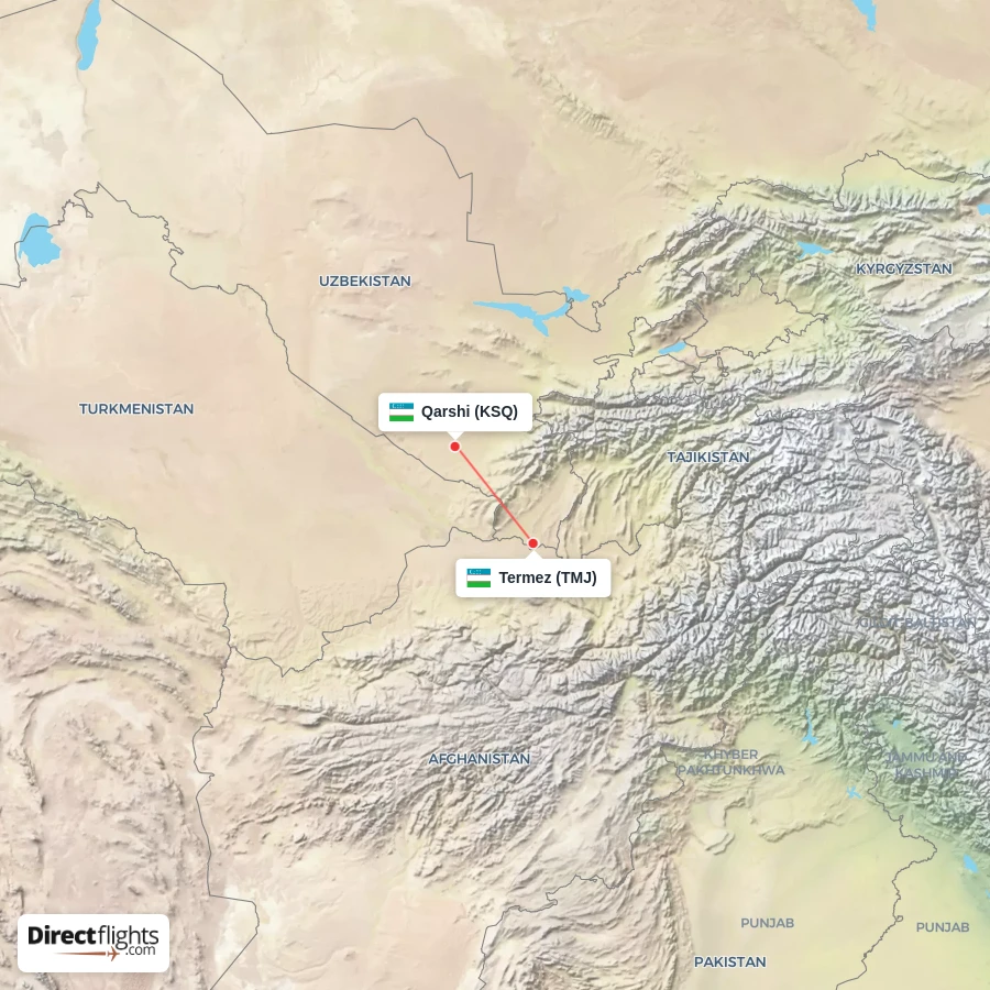 KSQ - TMJ route map