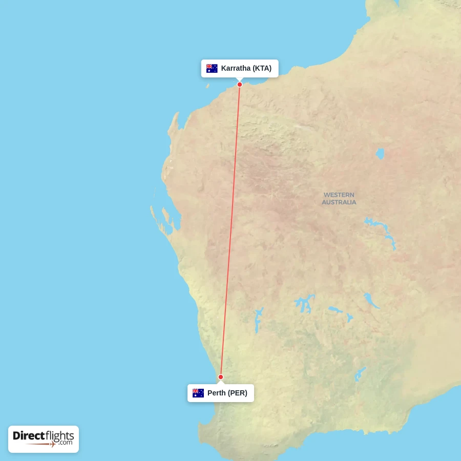 KTA - PER route map