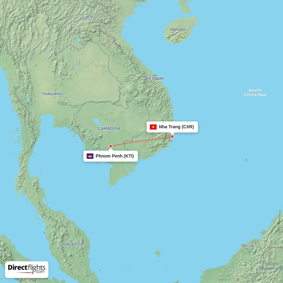 KTI - CXR route map