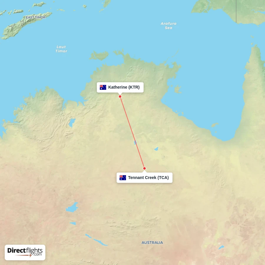 KTR - TCA route map