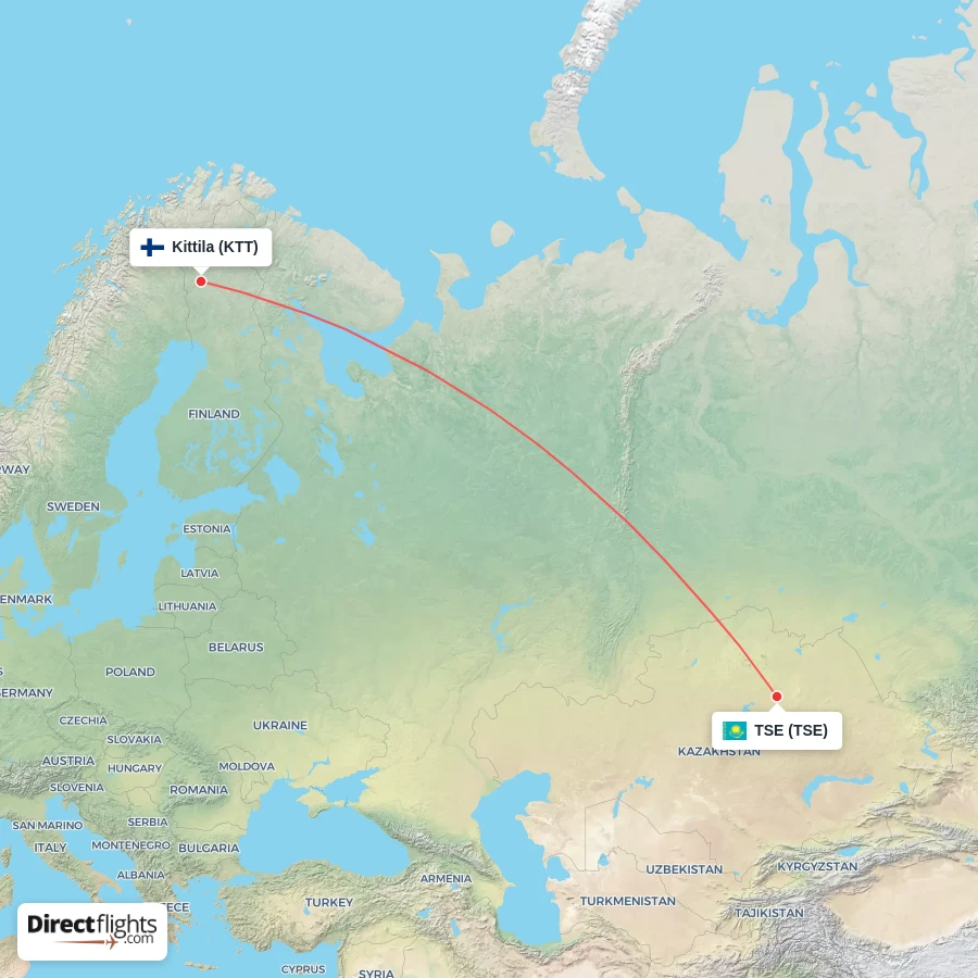 KTT - TSE route map