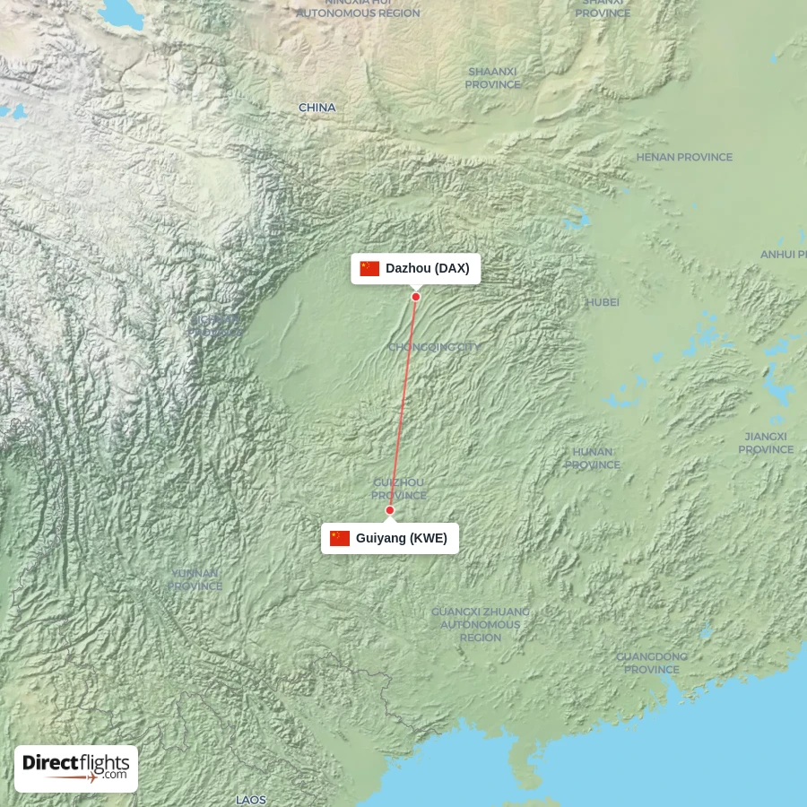 KWE - DAX route map