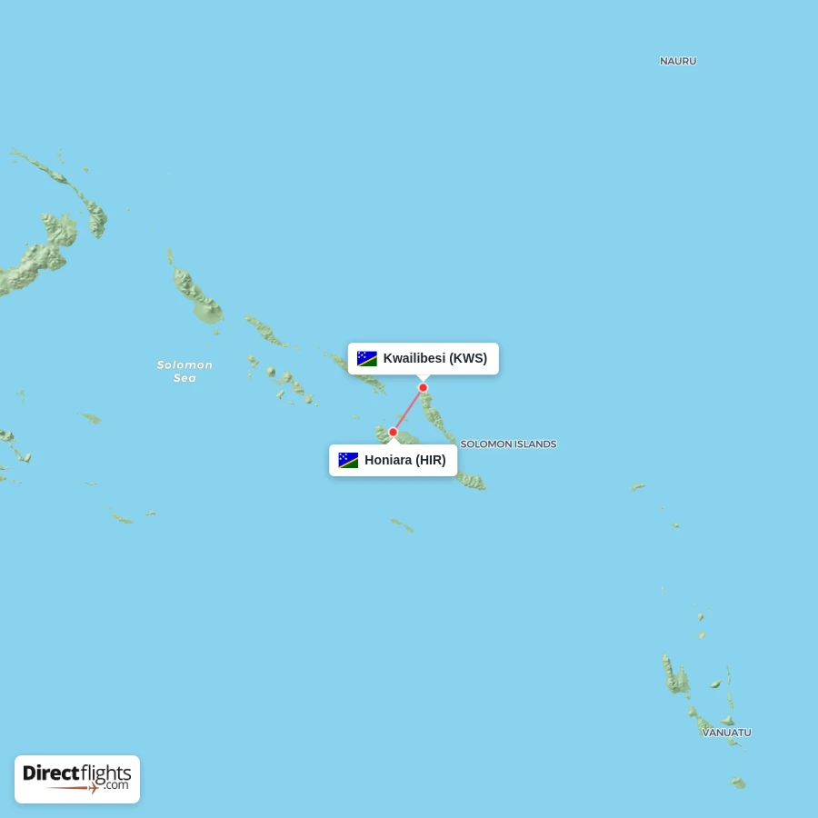 KWS - HIR route map