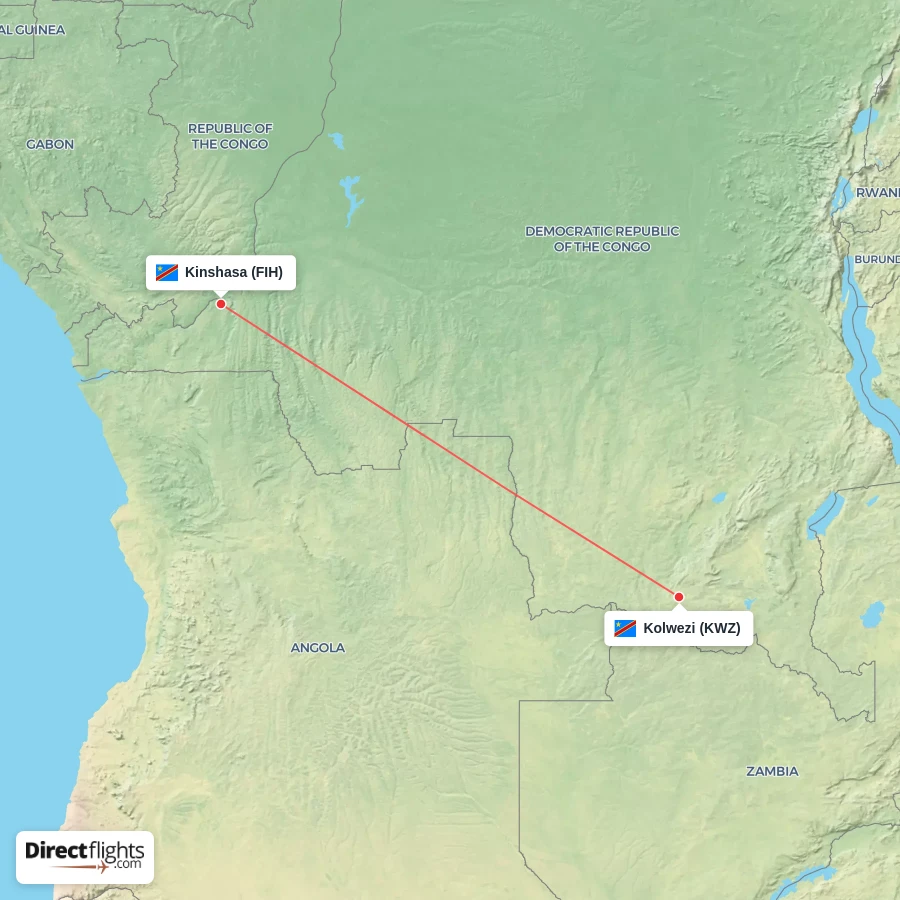 KWZ - FIH route map