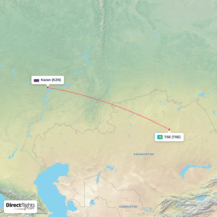 KZN - TSE route map