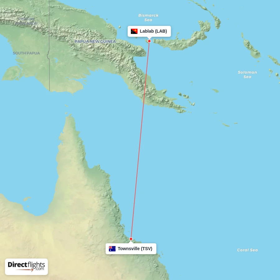 LAB - TSV route map