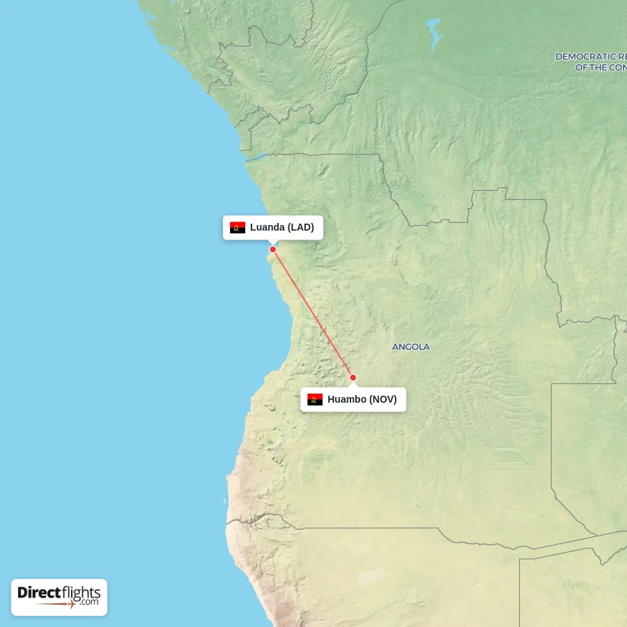 LAD - NOV route map