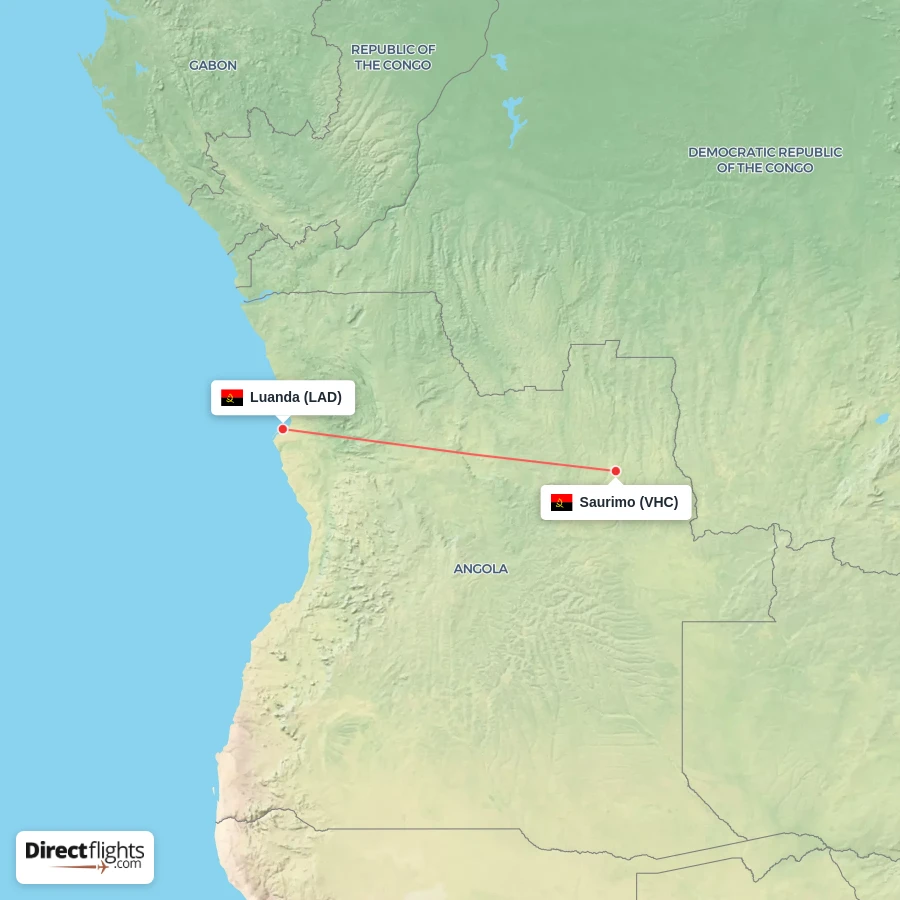 LAD - VHC route map