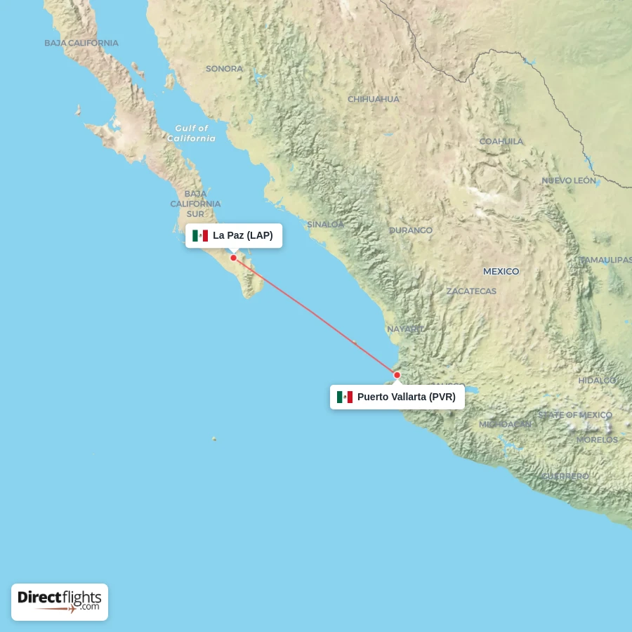 LAP - PVR route map