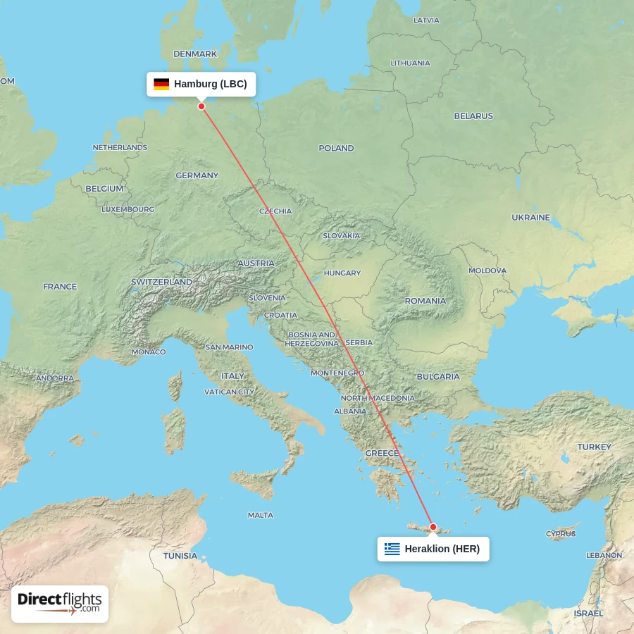 LBC - HER route map