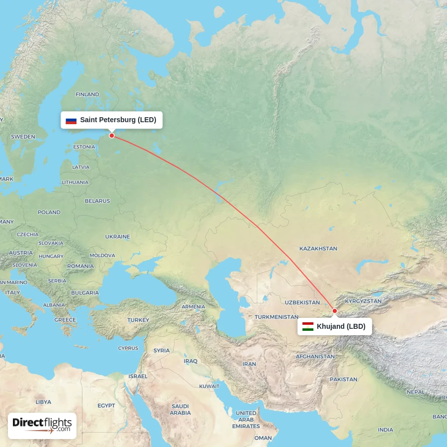 LBD - LED route map