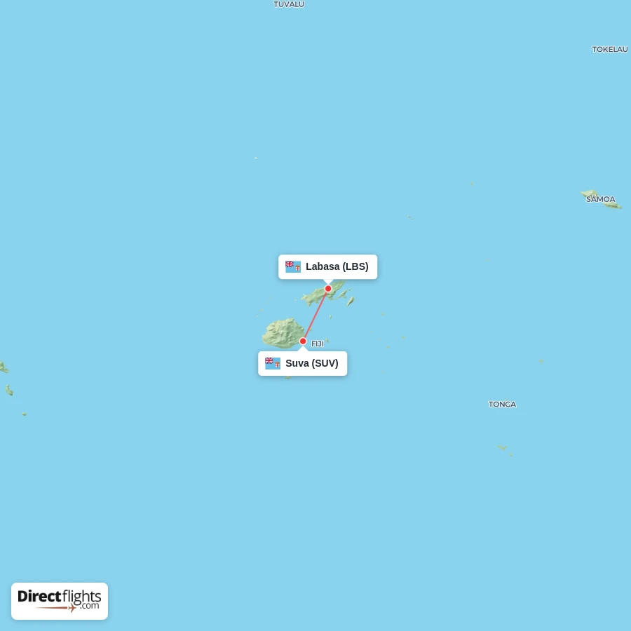 LBS - SUV route map