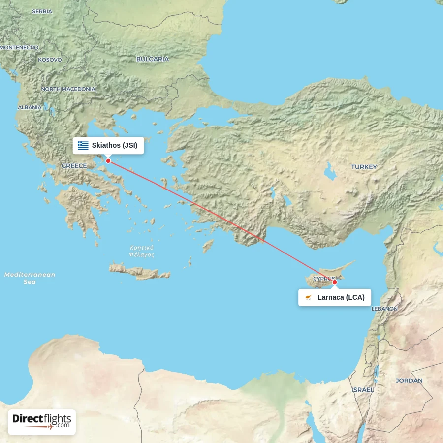 LCA - JSI route map