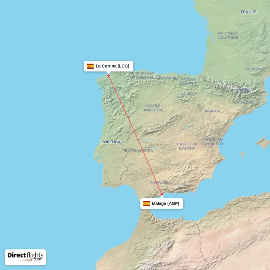 LCG - AGP route map