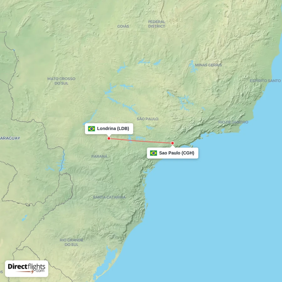 LDB - CGH route map
