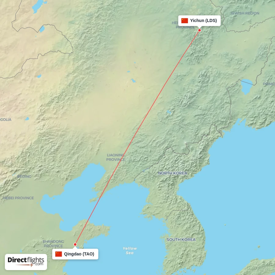 LDS - TAO route map