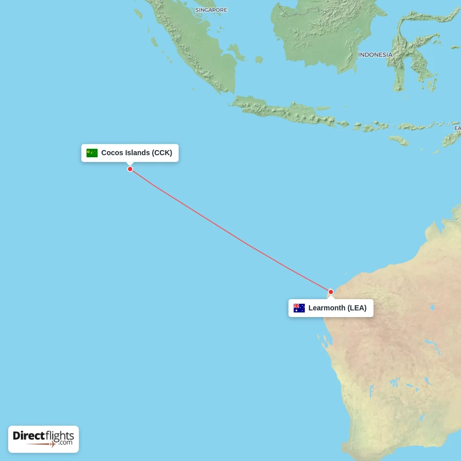 LEA - CCK route map