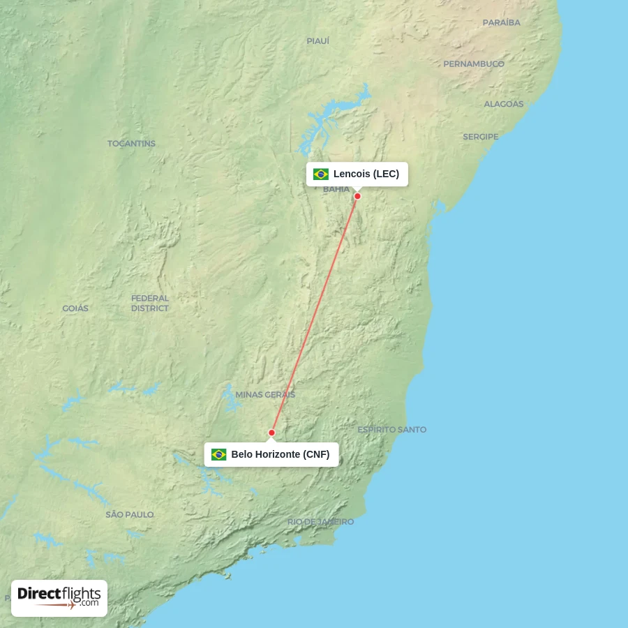 LEC - CNF route map