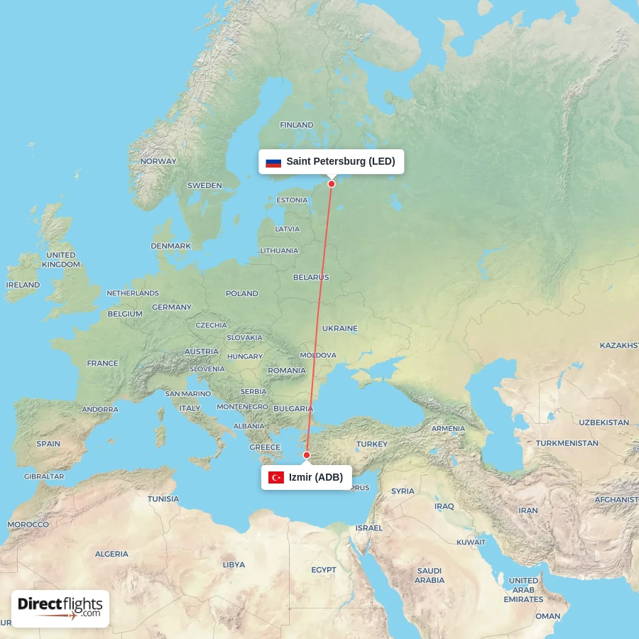 LED - ADB route map