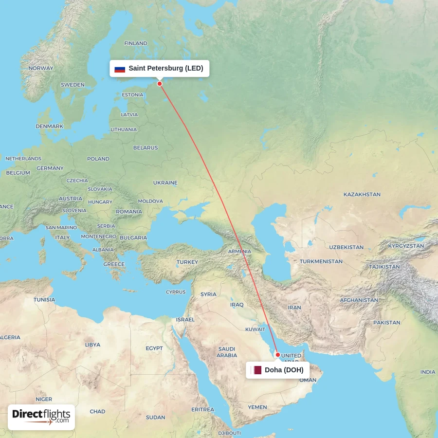 LED - DOH route map