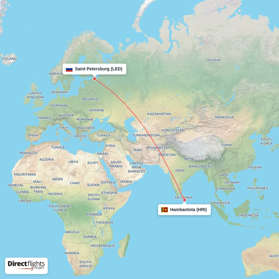 LED - HRI route map